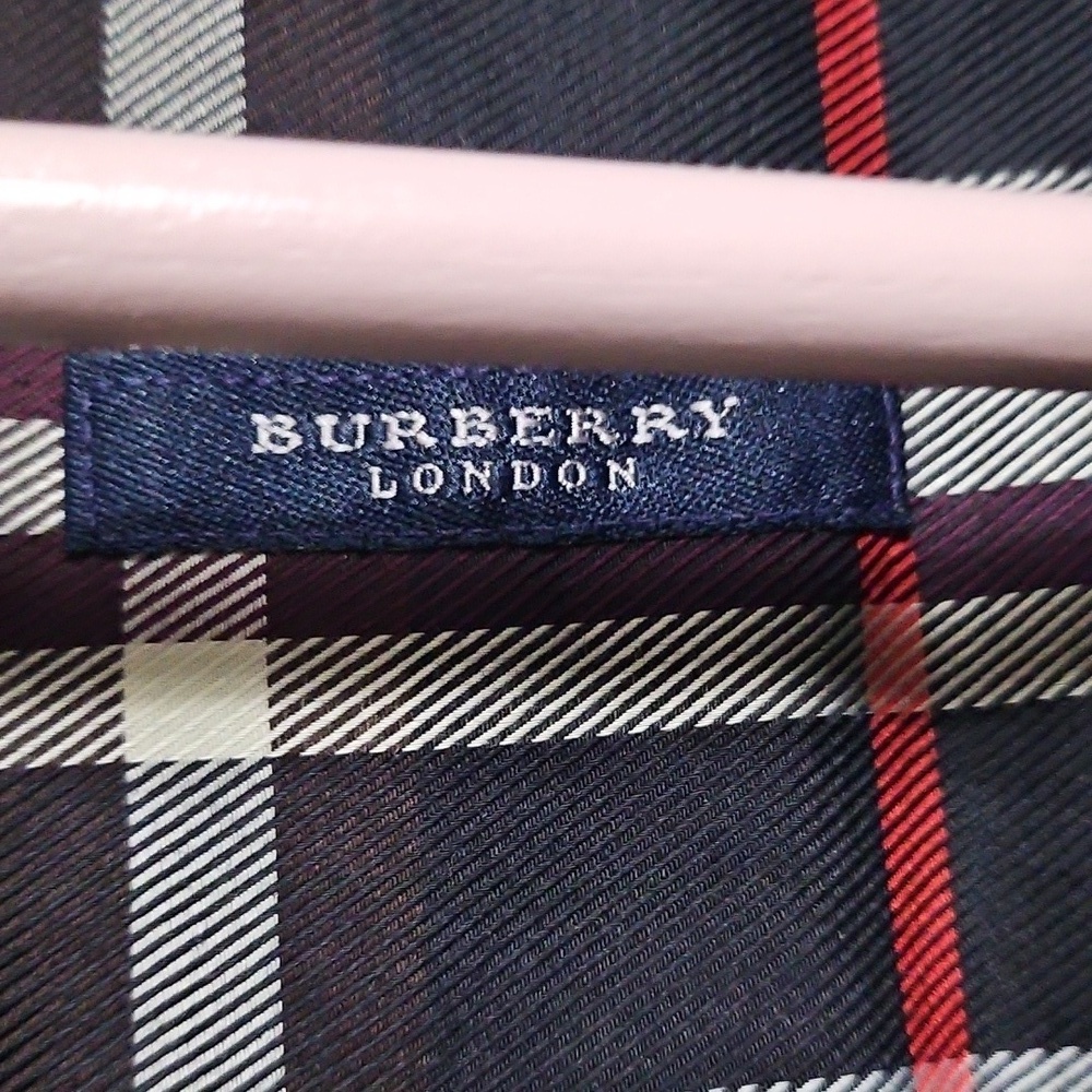 Burberry Classic Black and White Plaid Men's Shirt - Picture 2 of 4